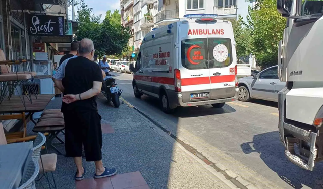 Kendine zarar vermek isterken yakalandı