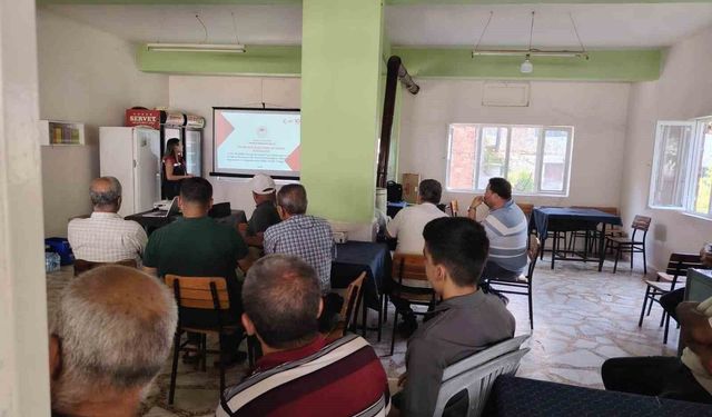 İncirliova'da incir üreticilerine kritik bilgilendirme