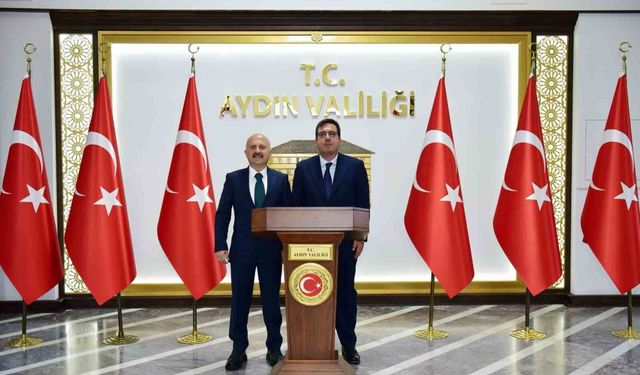 Adalet Bakan Yardımcısı Can Tuncay'ı Aydın'da