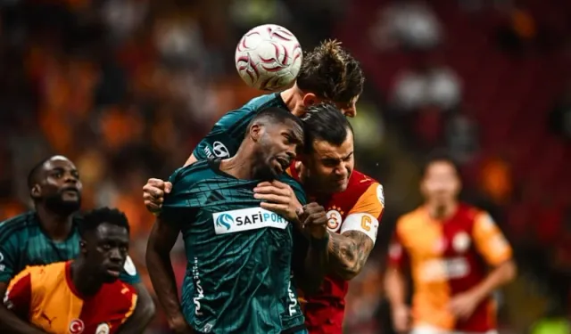 Galatasaray tek golle kazandı