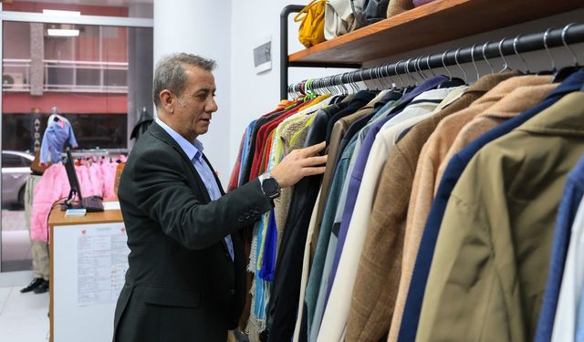 Efeler'den ücretsiz giyim desteği