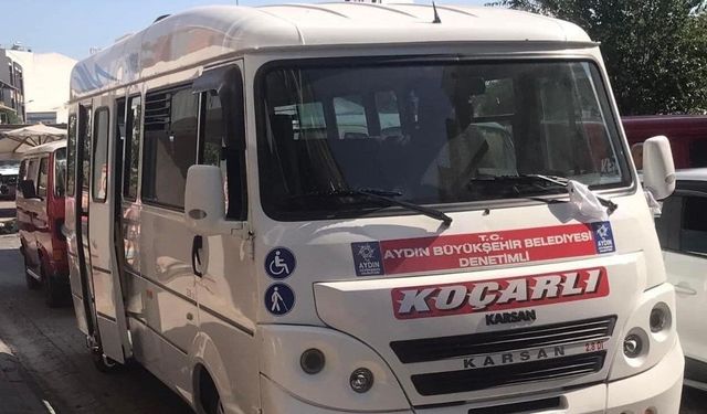 Koçarlı-Aydın otobüs hattı güncellendi