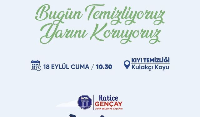 Didim'de temizlik çalışmaları başlıyor