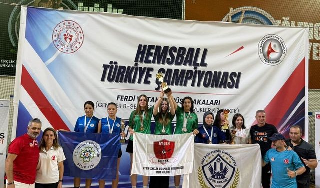 Aydınlı sporculardan 24 madalya 7 kupa