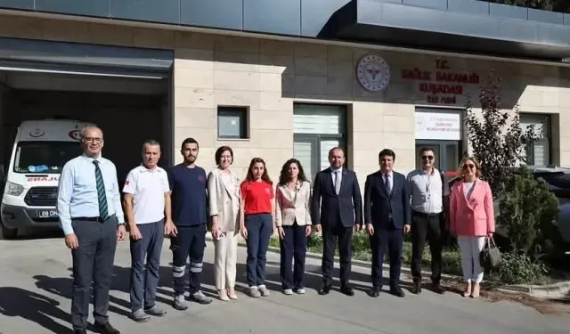 İl Sağlık Müdürü Dr. Şenkul'dan Kuşadası ziyareti