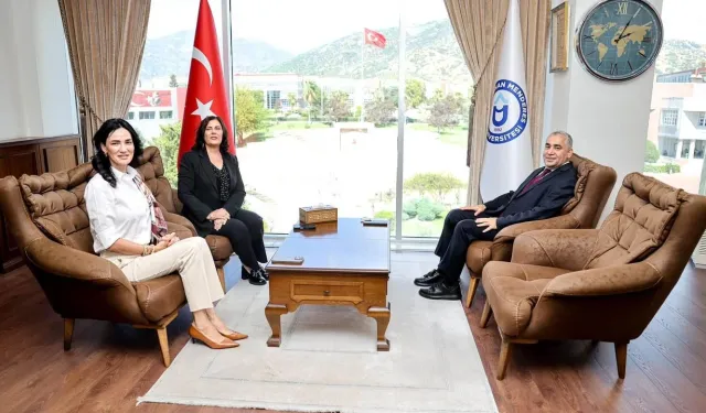 Sarıbaş ve Çerçioğlu’ndan ADÜ’ye ortak ziyaret
