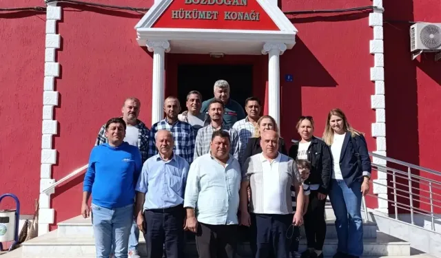 Bozdoğan'da Yalçın Çakır dönemi resmen başladı