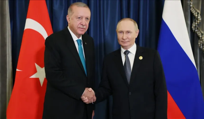 Cumhurbaşkanı Erdoğan, Putin ile görüştü