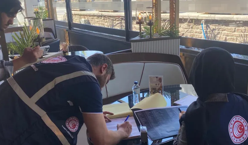 Kafe ve lokantalarda fahiş fiyat denetimi