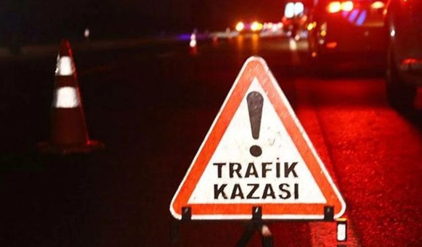 Devrilen otomobil sürücüsü yaralandı