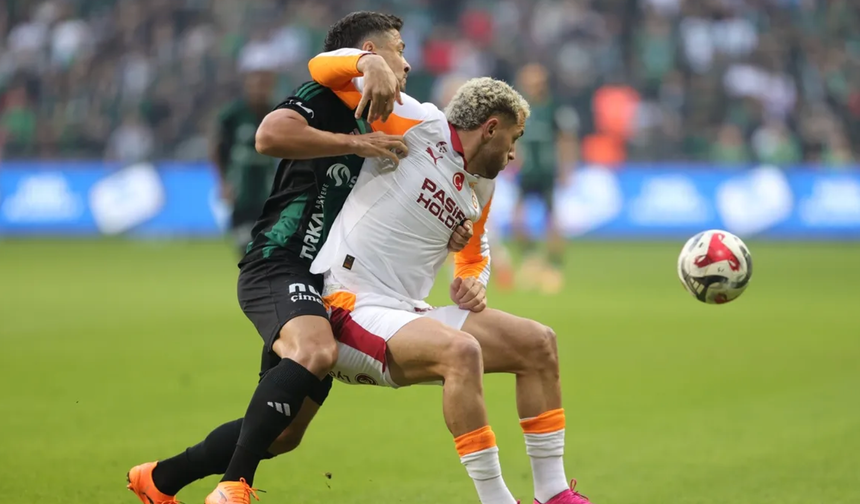 Galatasaray, Kocaelispor deplasmanında kaybetti