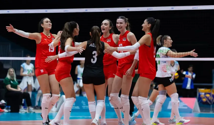 Kadın Milli Voleybol Takımı, altın madalyanın sahibi oldu