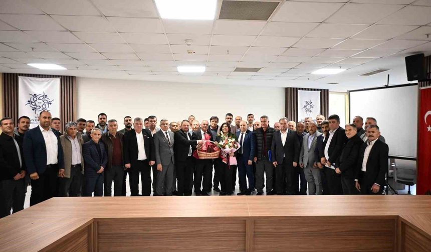 Başkan Çerçioğlu, Köşk ve Sultanhisar muhtarları ile bir araya geldi