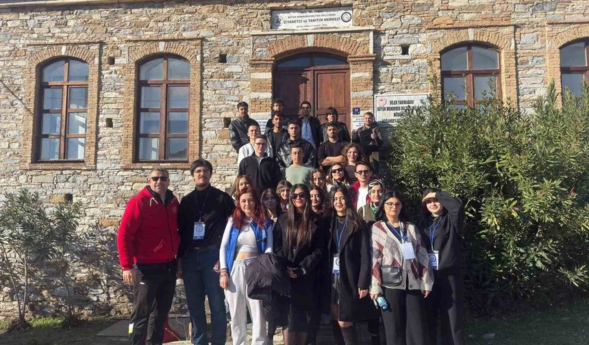 Gençler Söke'de tarih ve doğayla buluştu
