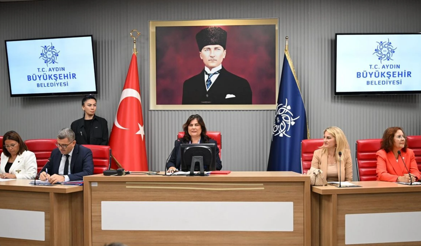 Aydın Büyükşehir Belediye Meclisi, toplanıyor