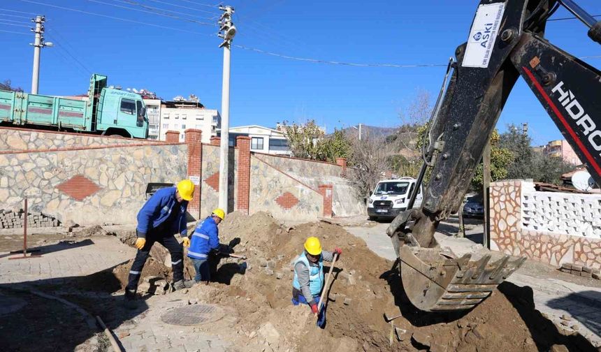 Kuyucak’ta İçme Suyu Hattı Yenileniyor