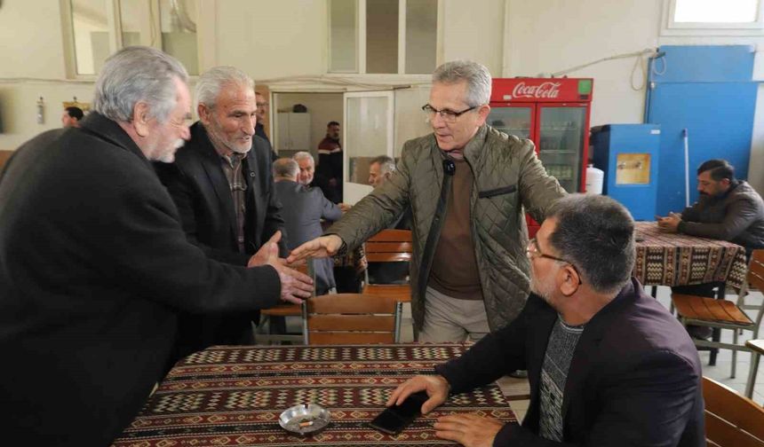Başkan Tetik, Muammer Aksoy Mahallesi’nde vatandaşlarla