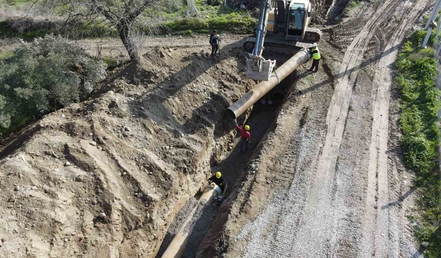 Bozdoğan'da 49 bin dekar tarım alanı sulanacak