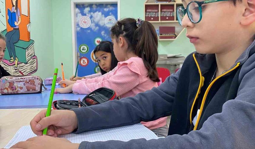 Çocuklar matematiği severek öğreniyor