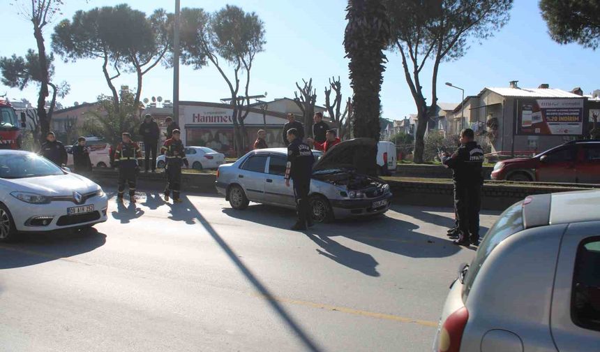 Efeler’de trafik kazası: 1 kişi yaralandı