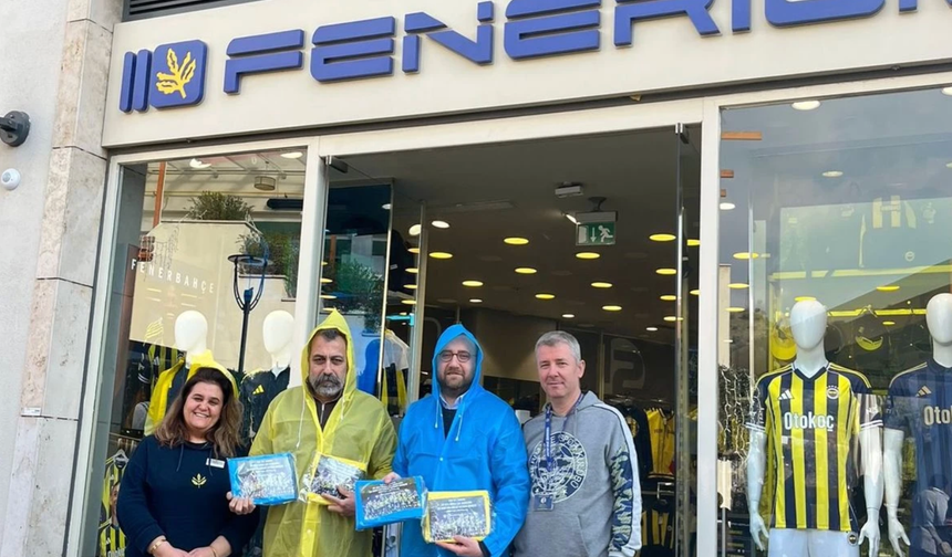 Aydın’da Fenerbahçelilerden “Süper Yağmurluk” Desteği