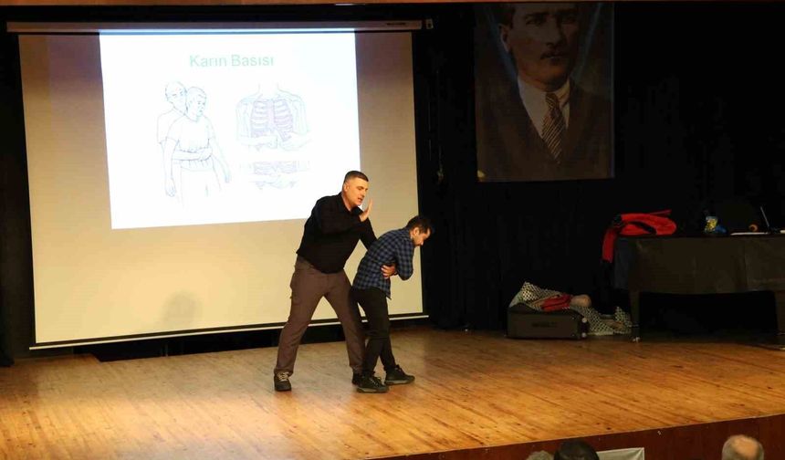 Nazilli'de '6 Şubat Depremleri'nin Yıl Dönümünde Eğitim