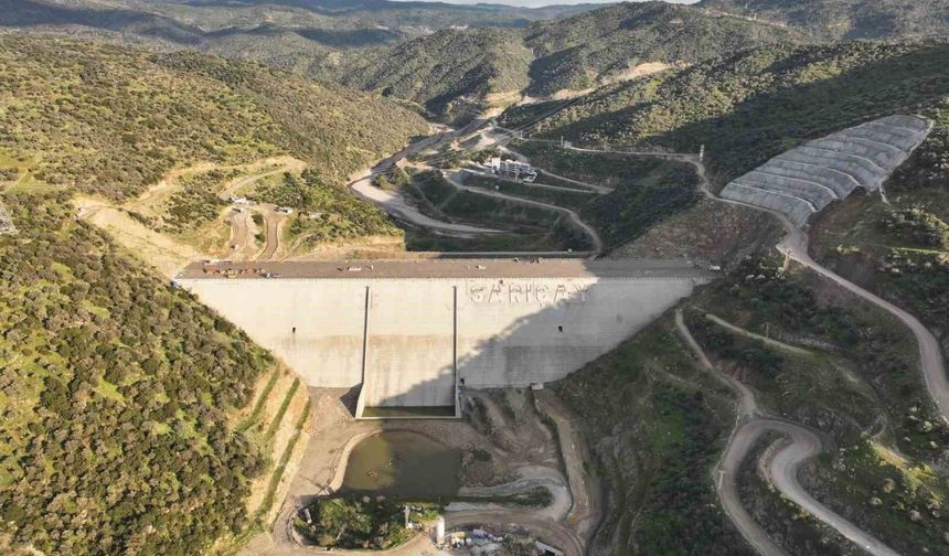 Sarıçay yılda 20 milyon metreküp su sağlayacak