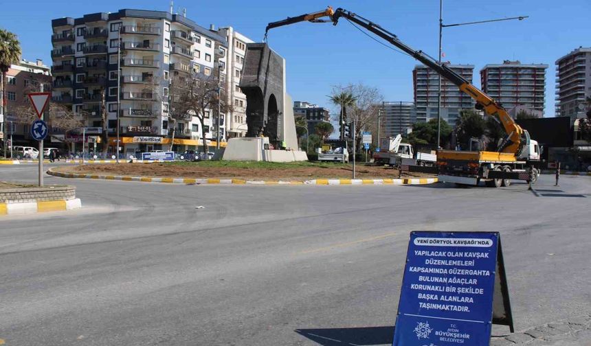 Yeni Dörtyol Köprülü Kavşağı çalışmaları başladı