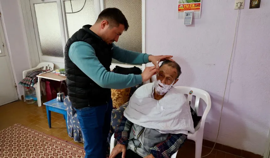 Çine Belediyesi’nden evde kişisel bakım hizmeti