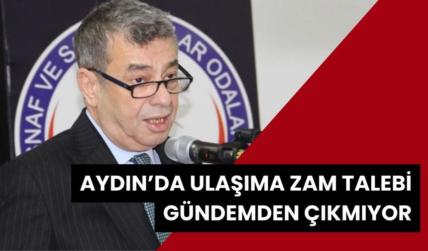 Aydın’da Ulaşıma Zam Talebi Gündemden Çıkmıyor