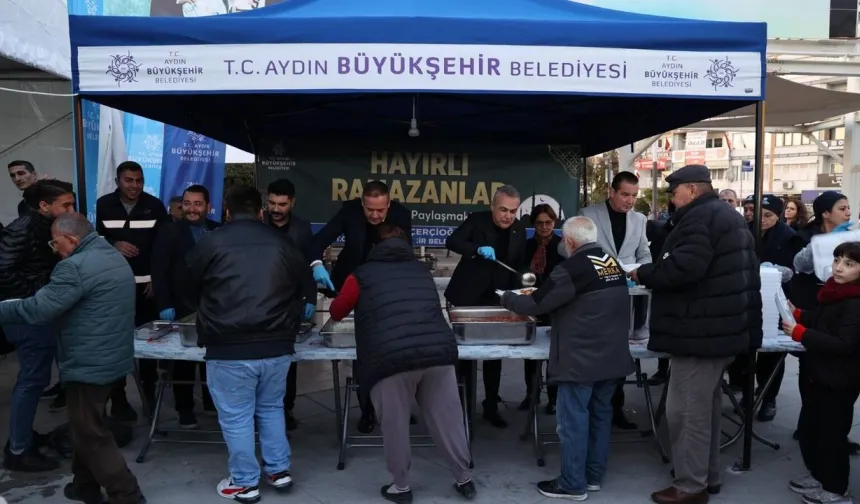 Savaş Efeler'de Ramazan'ın bereketini paylaştı