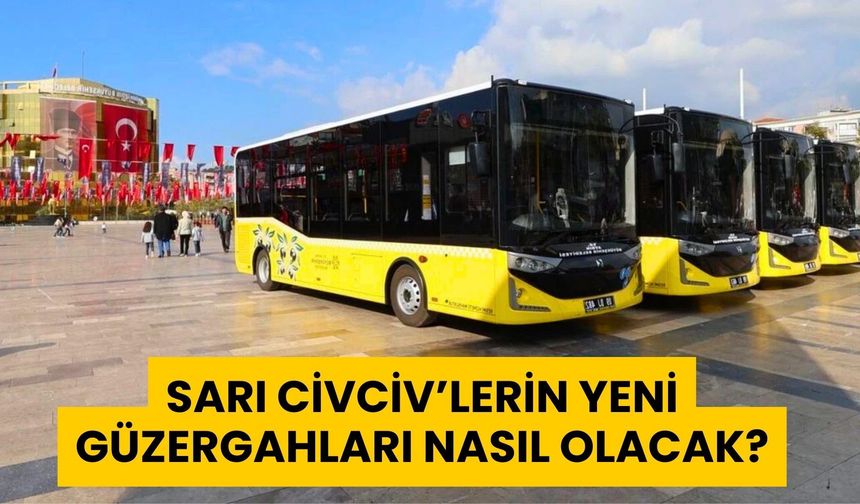 Sarı Civciv’lerin yeni güzergahları nasıl olacak?