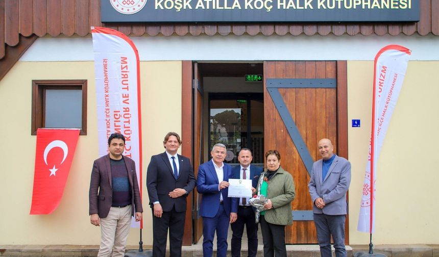 Kitap Kurdu Öğrencilere 'Teşekkür' Belgesi