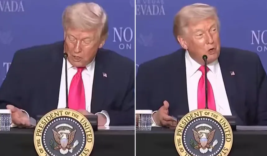 Trump Metni Okuyunca Deliye Döndü