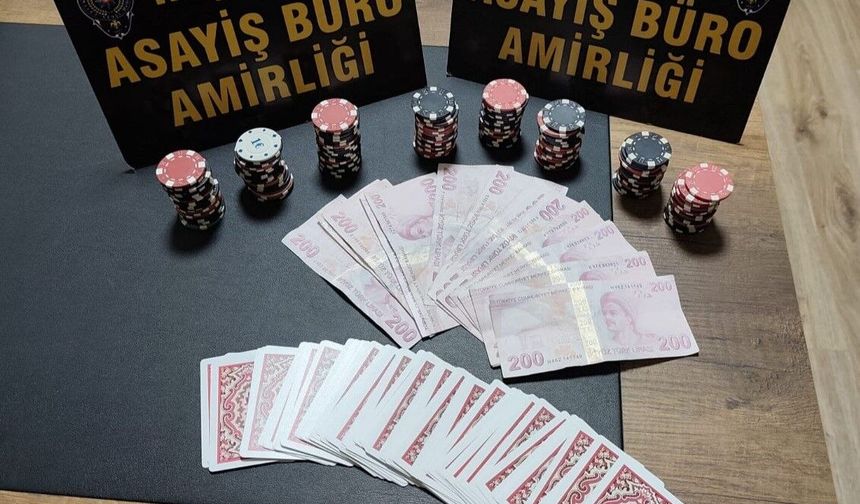 Kuşadası'nda 'Kumar' Baskını
