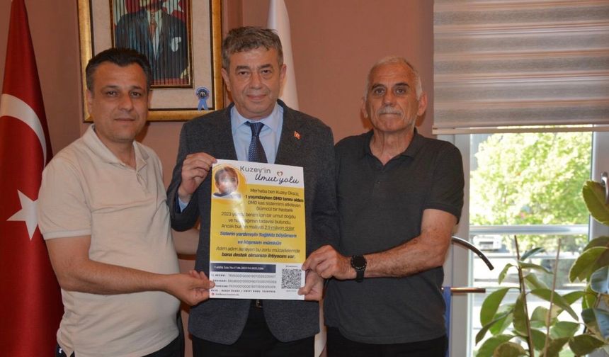 Başkan Künkcü’den DMD Hastası Kuzey’e Destek Çağrısı
