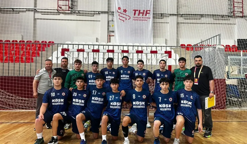 Genç Hentbolcular Türkiye Kürsüsünde