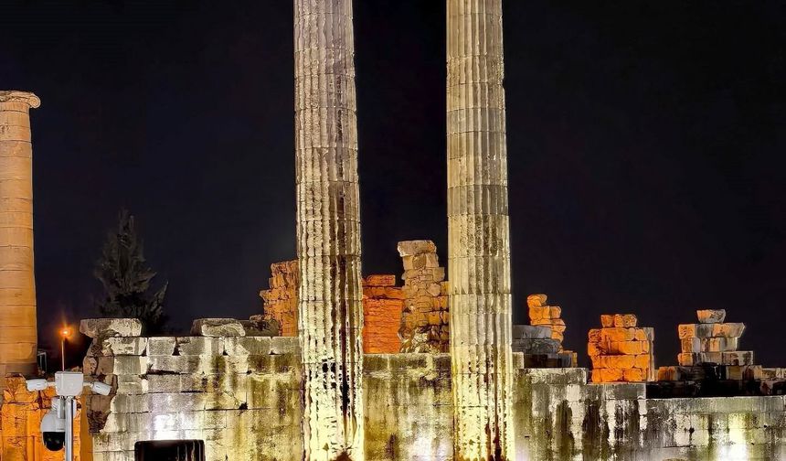 Apollon Tapınağı Gece de Ziyarete Açılıyor