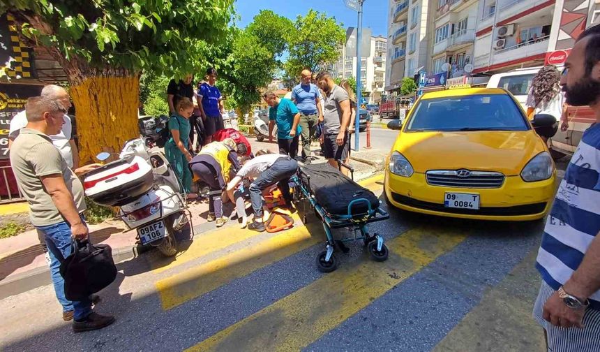 Yolun Karşısına Geçmek İsterken Canından Oluyordu