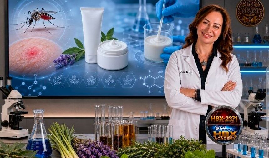 HBX Academy'den sivrisineksavar krem formu