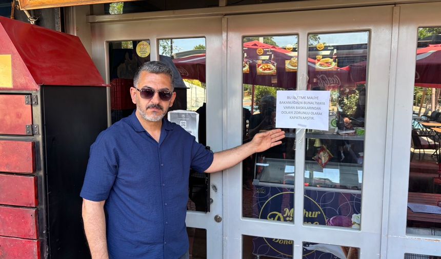 Esnaftan Sert Protesto! Maliyeye Sinirlenip Kepenk Kapattı