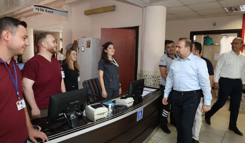 Bozdoğan'da sağlık hizmetleri değerlendirildi