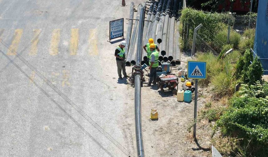 Aydın Büyükşehir Belediyesi'nden Söke'ye altyapı yatırımı