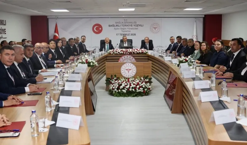 Sağlık Bakanı Memişoğlu ile Aydın zirvesi