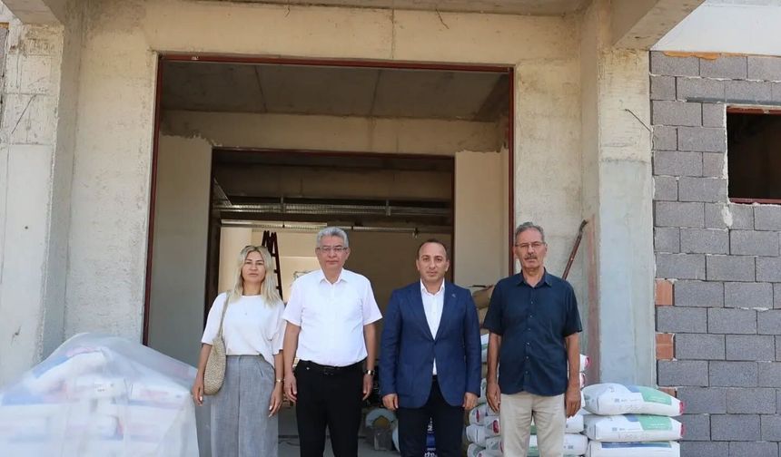 71 yıllık okulun yerine yeni eğitim yuvası