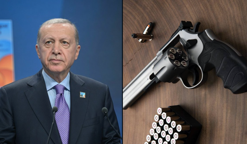 Erdoğan'dan NATO liderlerine özel tabanca ve mermi