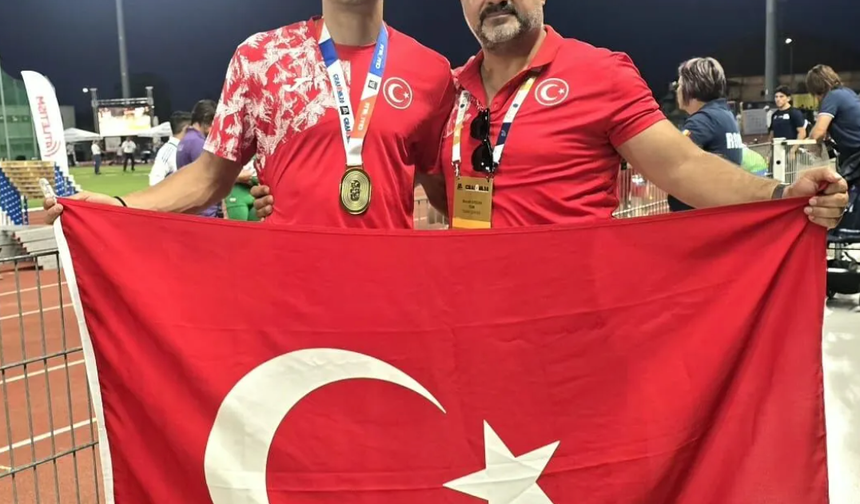 Hem Balkan Şampiyonu, hem de aynı gün iki kez Türkiye rekoru
