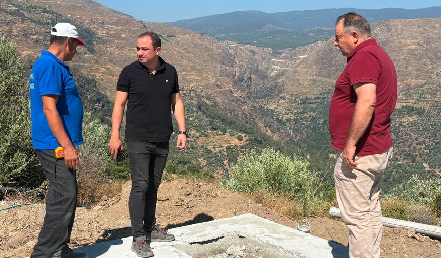 Öztaban Bozdoğan'da ki hizmetleri sahada inceledi