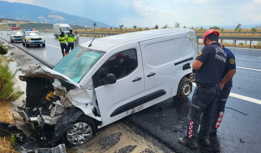 Aydın - Denizli Otoyolu'nda kaza