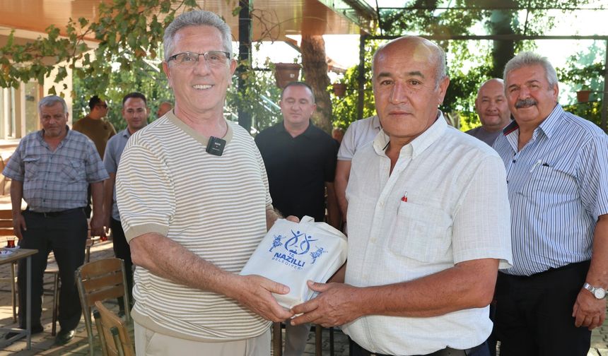 Başkan Tetik Kozdere’de vatandaşlarla buluştu